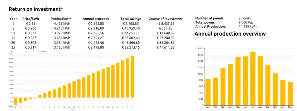 ROI of Solar Panels in Algarve
